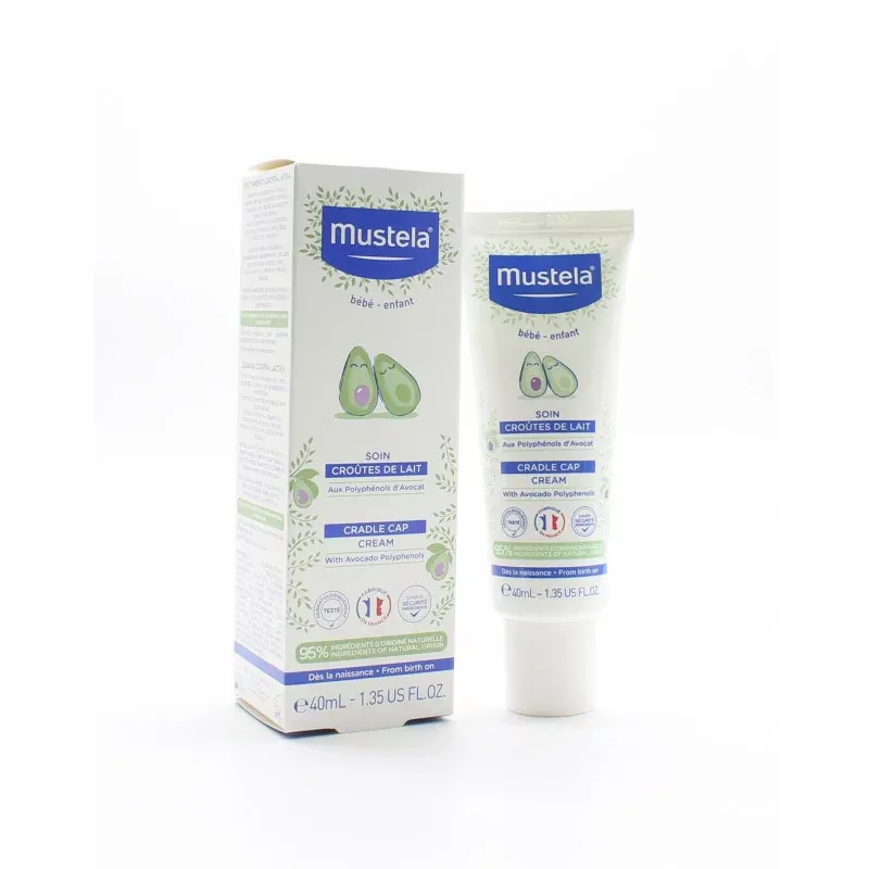 Mustela Soin Croûtes de Lait 40ml - Univers Pharmacie