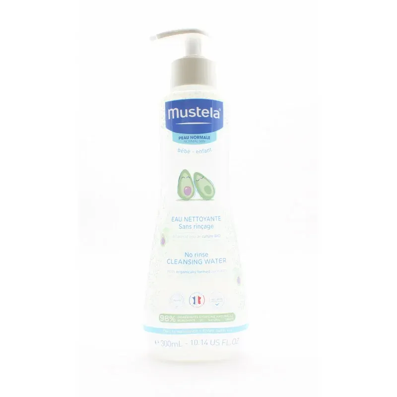Mustela Eau Nettoyante Sans Rinçage 300ml - Univers Pharmacie