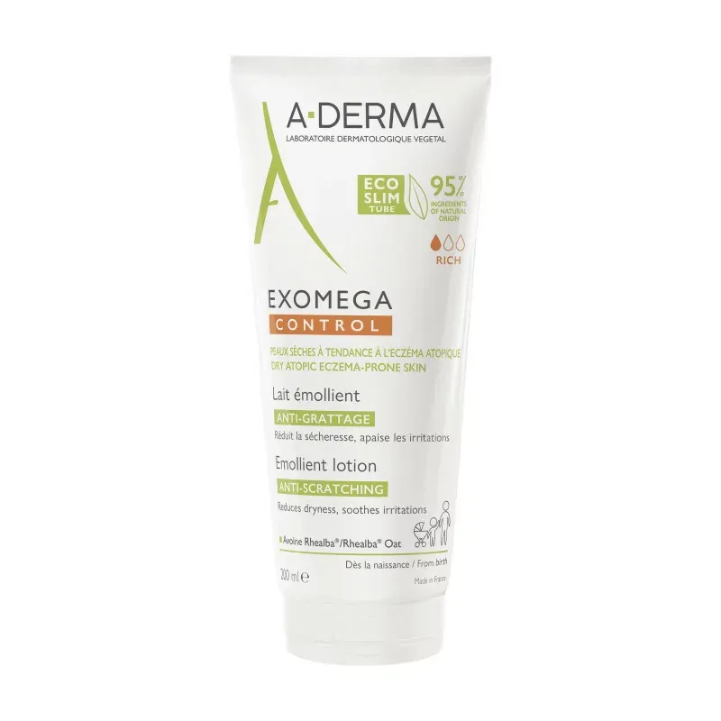 A-Derma Exomega Control Lait Émollient 200ml