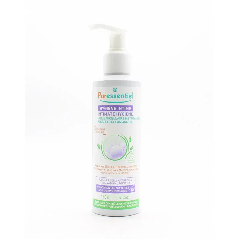 Puressentiel Hygiène Intime Huile Micellaire Nettoyante 150ml - Univers Pharmacie