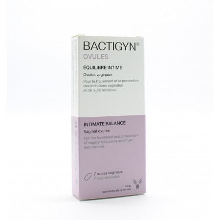 Bactigyn Ovules Equilibre Intime X7