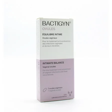 Bactigyn Ovules Equilibre Intime X7