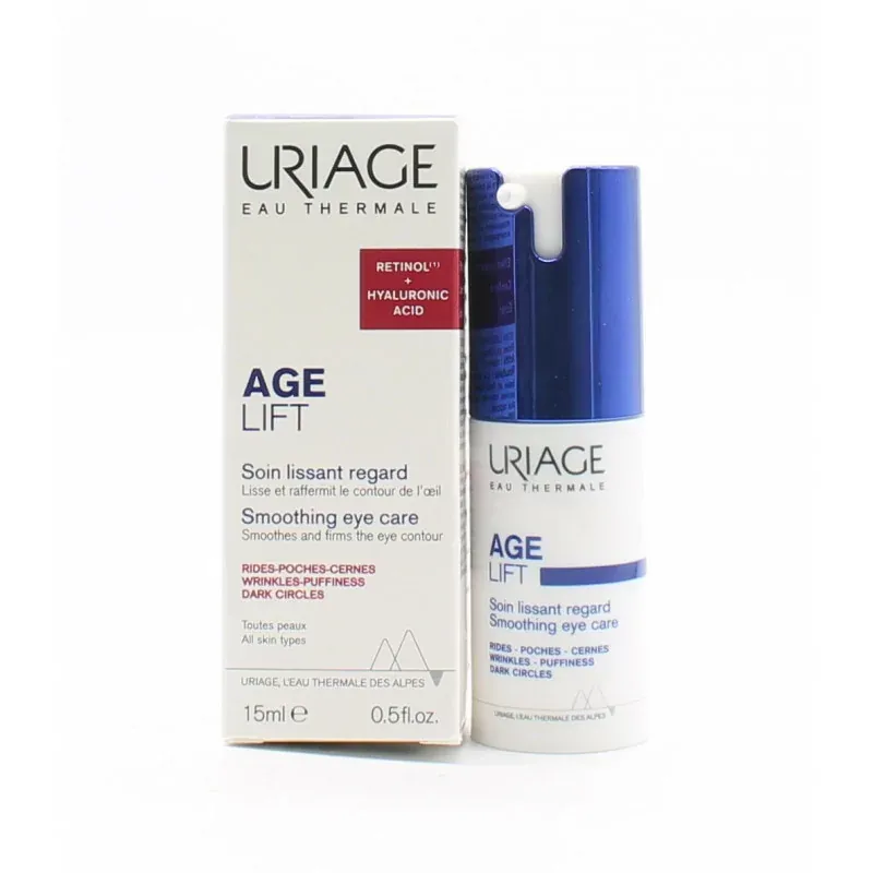 Uriage Age Lift Soin Lissant Regard 15ml - Univers Pharmacie
