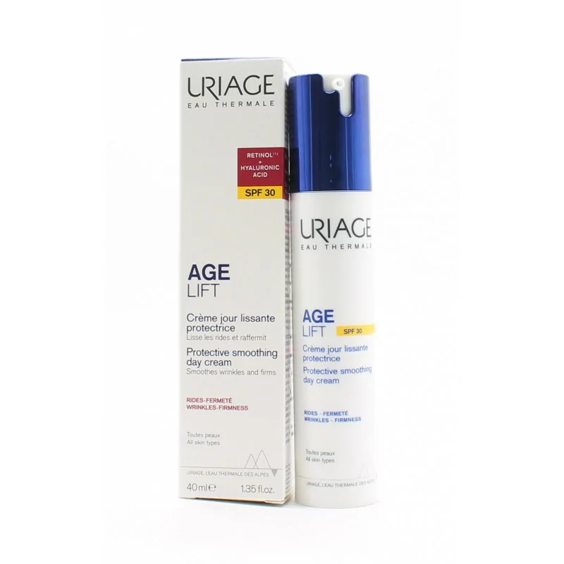 Uriage Age Lift Crème Lissante et Protectrice SPF30 40ml - Univers Pharmacie