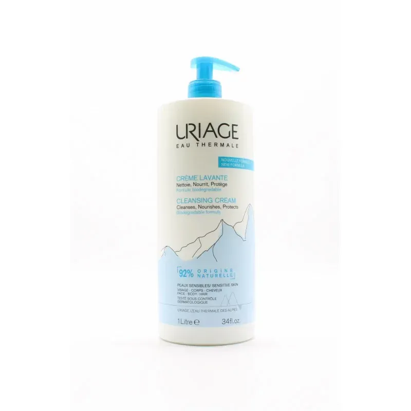 Uriage Crème Lavante 1L - Univers Pharmacie