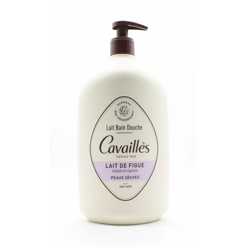Rogé Cavaillès Lait Bain Douche Lait de Figue 1L - Univers Pharmacie