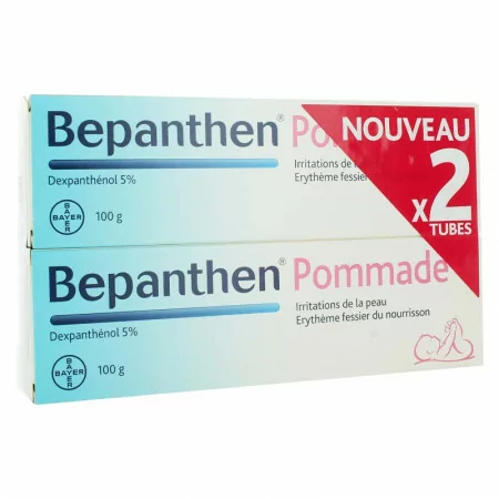 Bepanthen 5% Pommade 2X100g - Univers Pharmacie