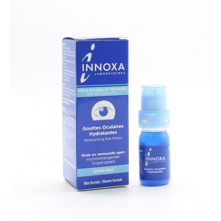 Innoxa Gouttes Oculaire Hydratantes Formule Bleue 10ml - Univers Pharmacie