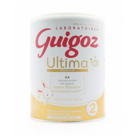 Guigoz Ultima HA 2ème Âge 800g - Univers Pharmacie