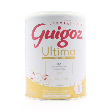 Guigoz Ultima Premium 1 HA 1er Age 800g - Univers Pharmacie