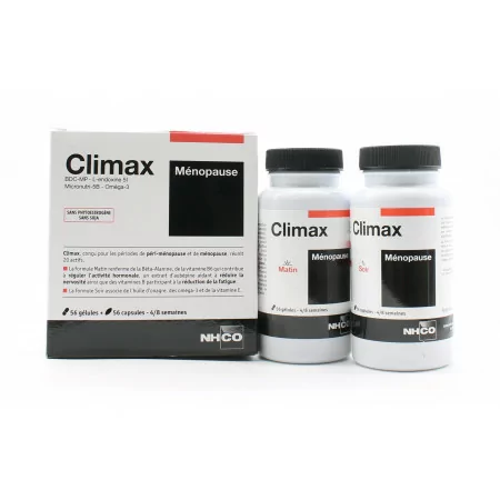 Climax Ménopause 2x56 gélules - Univers Pharmacie