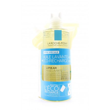La Roche-Posay Lipikar Huile Lavante AP+ 2X400ml - Univers Pharmacie