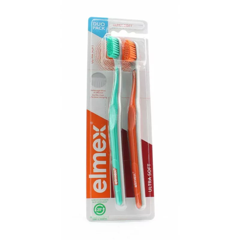 Elmex Brosse à Dents Ultra Soft Duo Pack - Univers Pharmacie