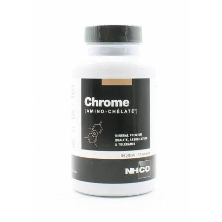 NHCO Chrome Amino-chélaté 84 gélules - Univers Pharmacie
