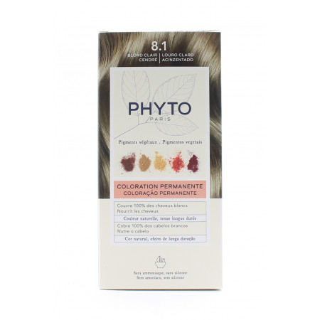 Phyto Kit Coloration Permanente 8.1 Blond Clair - Univers Pharmacie