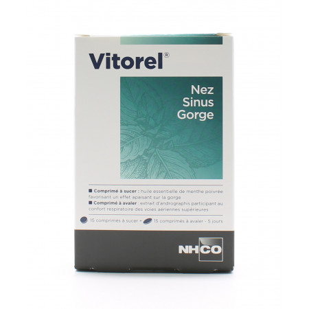 NHCO Vitoral  2x15 comprimés - Univers Pharmacie