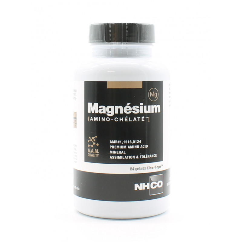 NHCO Magnésium Aminochélaté 84 gélules Univers Pharmacie
