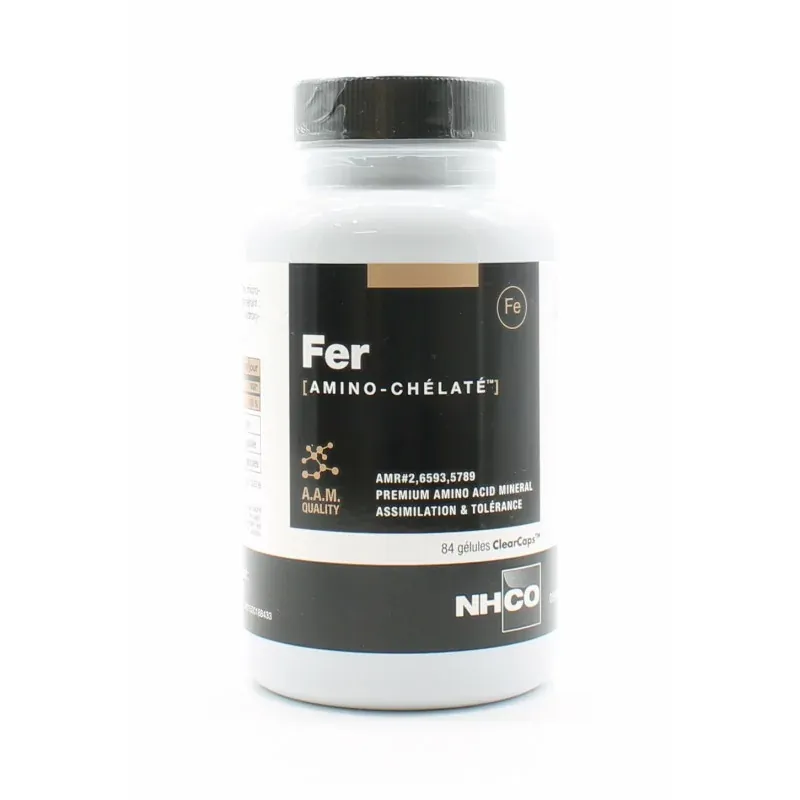 NHCO Fer Amino-chélaté 84 gélules - Univers Pharmacie