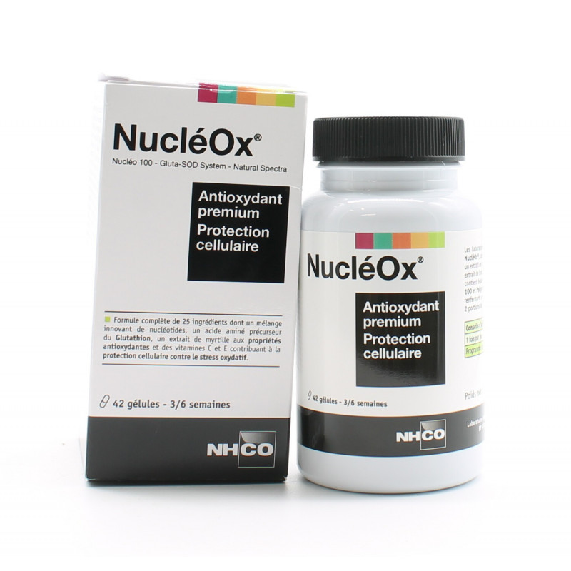 NHCO NucléOx 42 gélules - Univers Pharmarcie NHCO NucléOx 42 gélules - Univers Pharmarcie