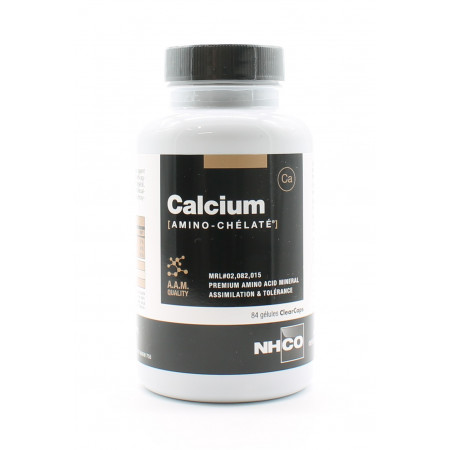 NHCO Calcium Amino-chélaté 84 gélules - Univers Pharmacie