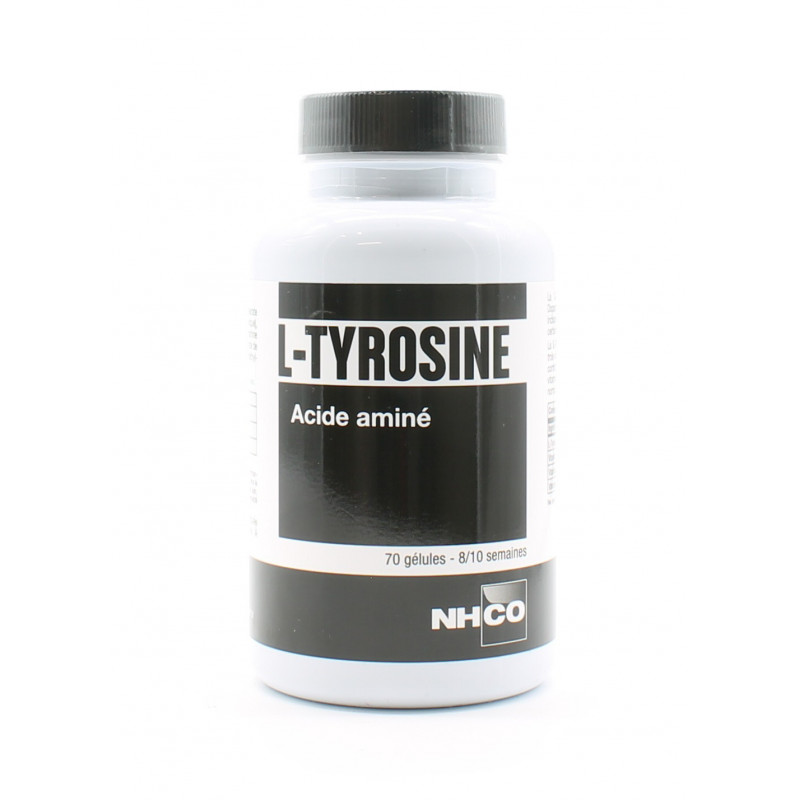 NHCO L-Tyrosine 70 gélules - Univers Pharmacie NHCO L-Tyrosine 70 gélules - Univers Pharmacie