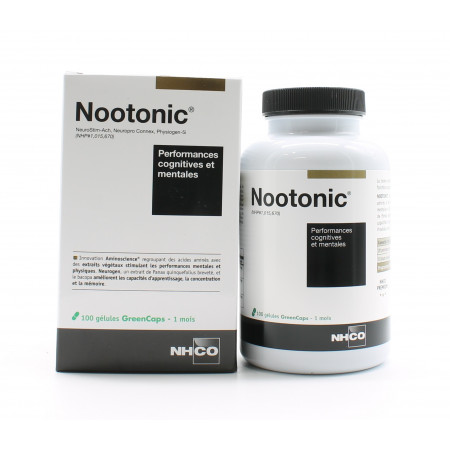 NHCO Nootonic 100 gélules - Univers Pharmacie