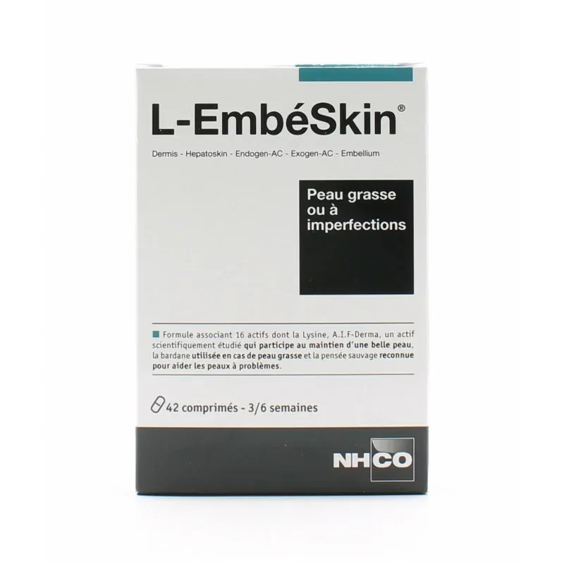 NHCO L-EmbéSkin 42 comprimés - Univers Pharmacie