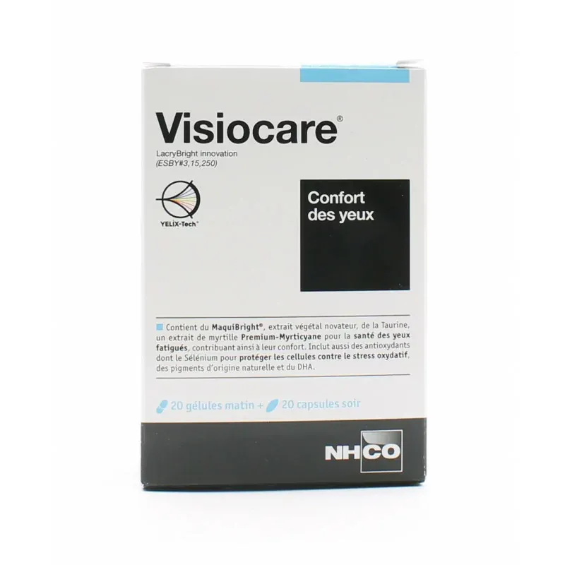 NHCO Visiocare 2x20 gélules - Univers Pharmacie