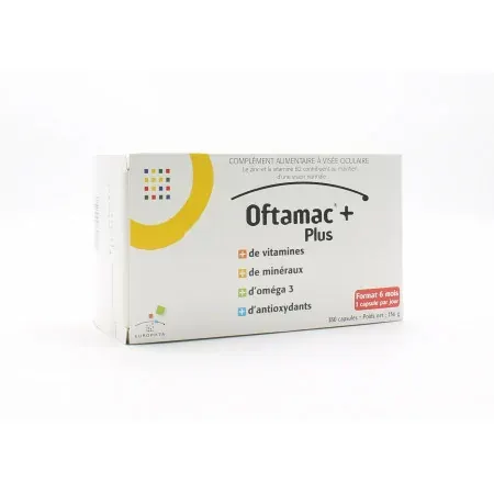 Oftamac Plus 180 capsules - Univers Pharmacie