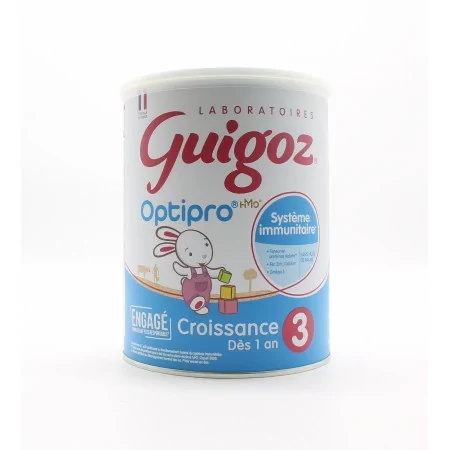 Guigoz Optipro Croissance 3 800g - Univers Pharmacie