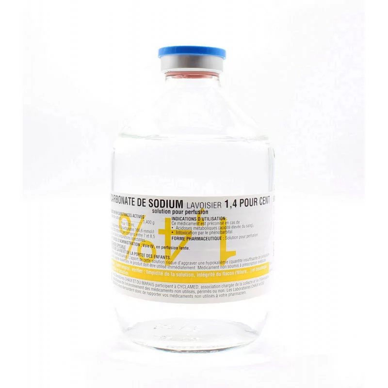 Bicarbonate de Sodium Lavoisier Solution pour Perfusion
