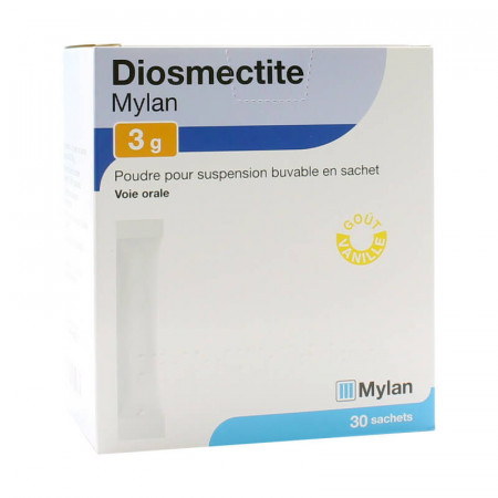 Diosmectite 3g Mylan 30 sachets - Univers Pharmacie