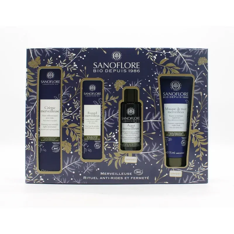 Sanoflore Coffret Merveilleuse Rituel Anti-ride et Fermeté - Univers Pharmacie