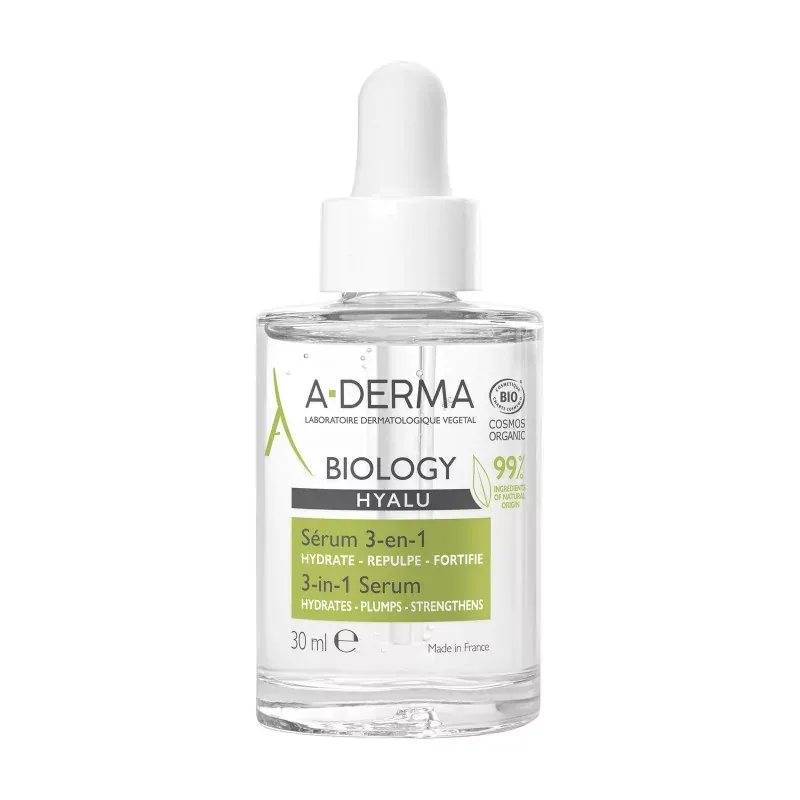 A-Derma Biology Hyalu Sérum 3-en-1 30ml - Univers Pharmacie