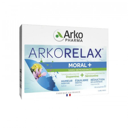 Arkopharma Arkorelax  Moral + 60 comprimés - Univers Pharmacie