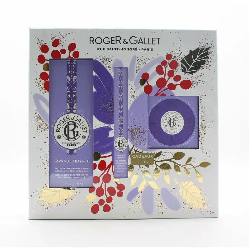 Roger & Gallet Coffret Lavande Royale - Univers Pharmacie