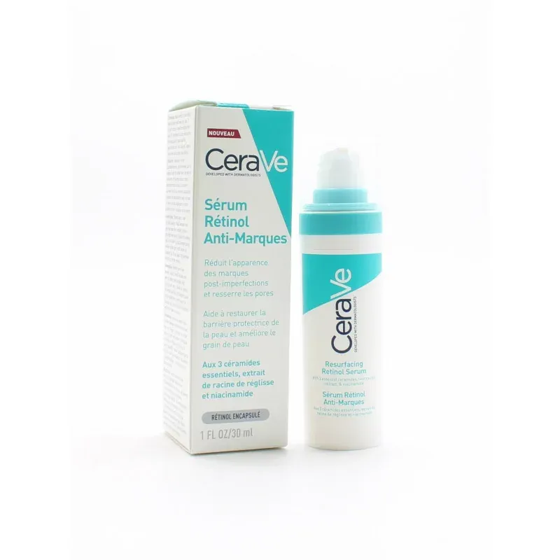 CeraVe Sérum Rétinol Anti-marques 30ml - Univers Pharmacie