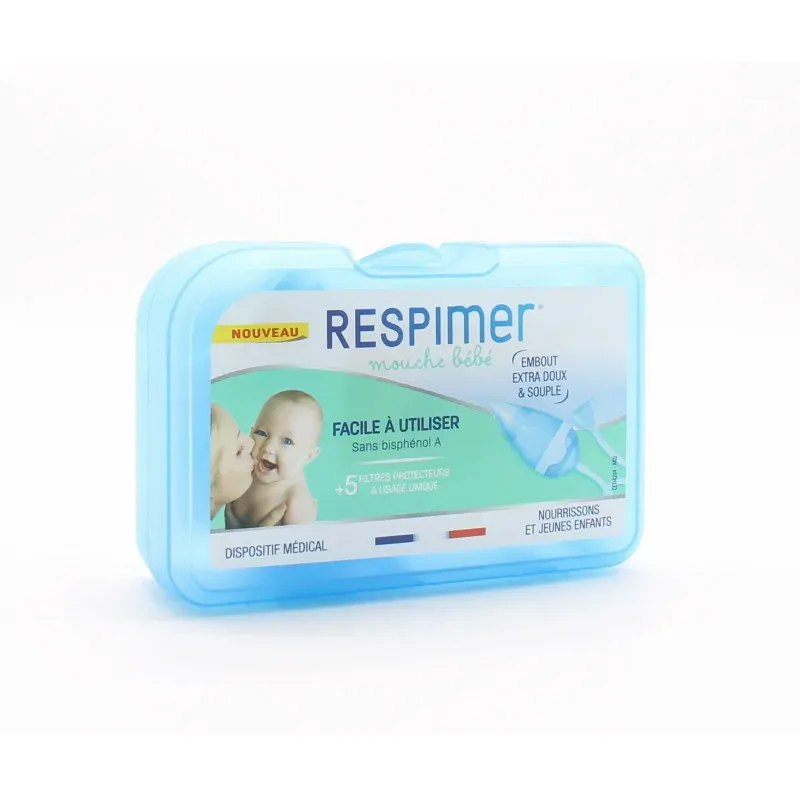 Respimer Mouche Bébé + 5 filtres protecteurs - Univers Pharmacie Respimer Mouche Bébé + 5 filtres protecteurs - Univers Pharmacie