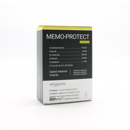 SynActifs MemoProtect 60 gélules - Univers Pharmacie