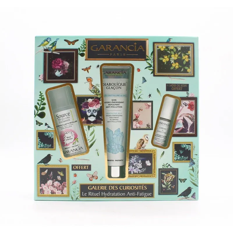 Garancia Coffret Galerie des Curiosités Le Rituel Hydratation Anti-Fatigue - Univers Pharmacie Garancia Coffret Galerie des Curiosités Le Rituel Hydratation Anti-Fatigue - Univers Pharmacie