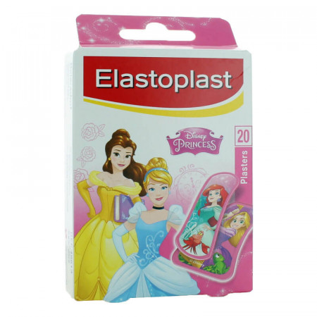 Elastoplast Disney Princess 20 pansements - Univers Pharmacie