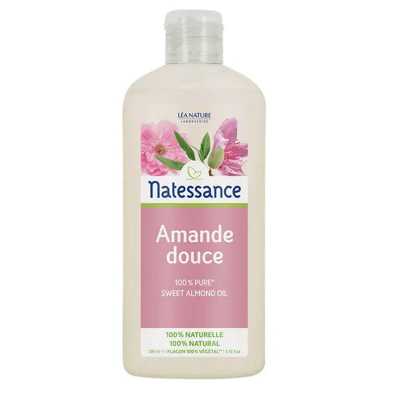 Natessance Huile d'Amande Douce 250ml - Univers Pharmacie