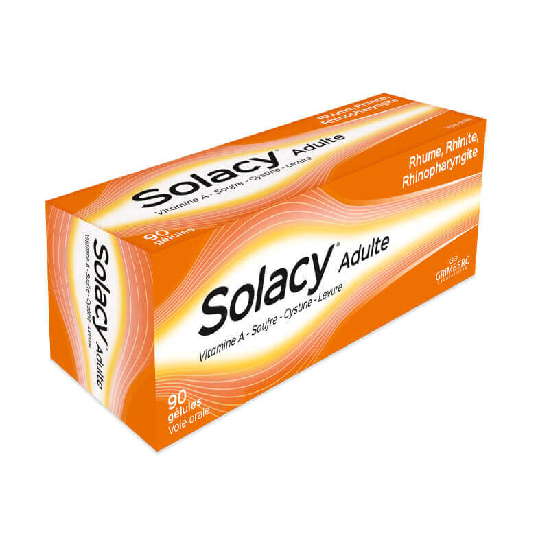 Solacy Adulte 90 gélules - Univers Pharmacie