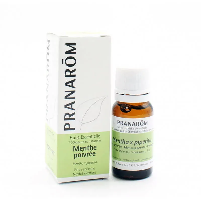 Pranarôm Huile Essentielle Menthe Poivrée 10ml - Univers Pharmacie