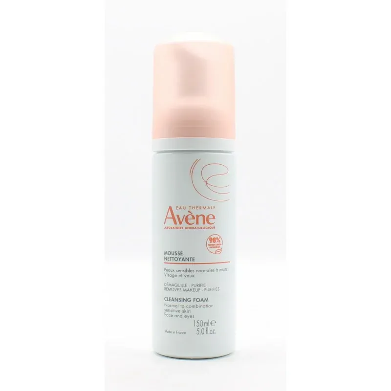 Avène Mousse Nettoyante 150ml - Univers Pharmacie