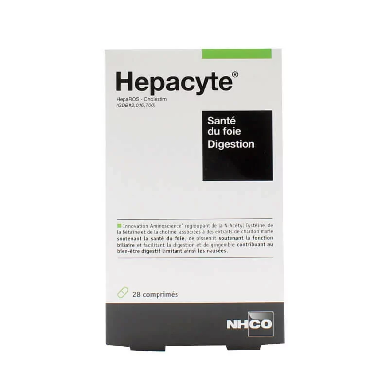 NHCO Hepacyte 28 comprimés - Univers Pharmacie