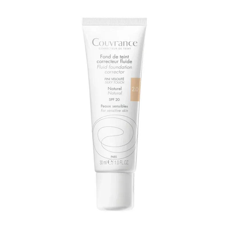 Avène Couvrance Fond de Teint Correcteur Fluide SPF20 Naturel 30ml - Univers Pharmacie