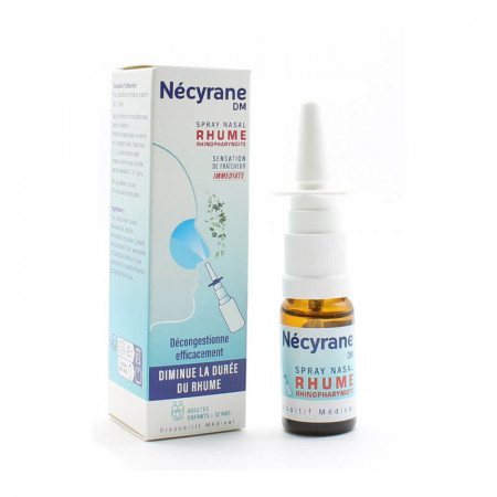 Nécyrane Spray Nasal Rhume 10ml - Univers Pharmacie