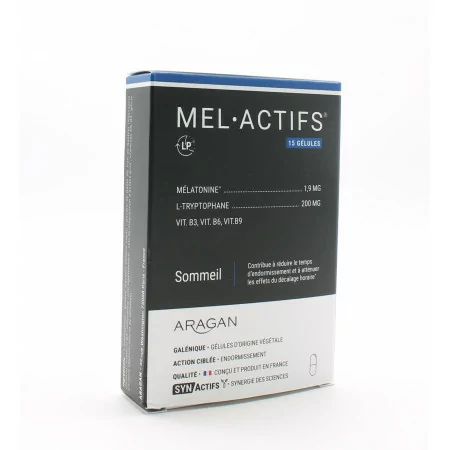 SynActifs MelActifs 15 gélules - Univers Pharmacie