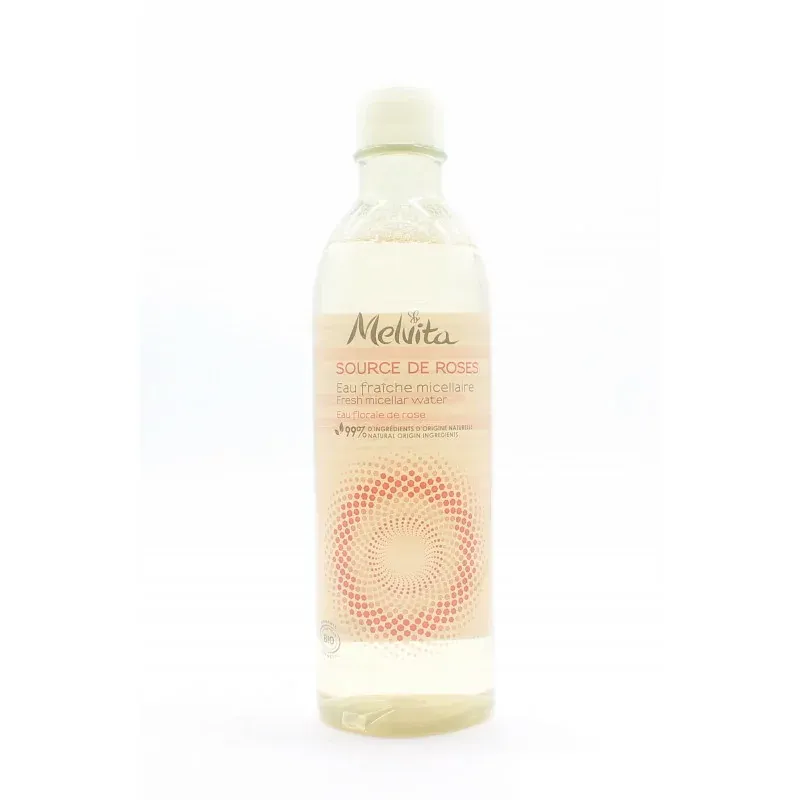 Melvita Source de Roses Eau Fraîche Micellaire 200ml - Univers Pharmacie